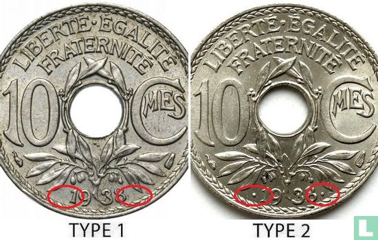 Frankrijk 10 centimes 1938 (type 1) - Afbeelding 3