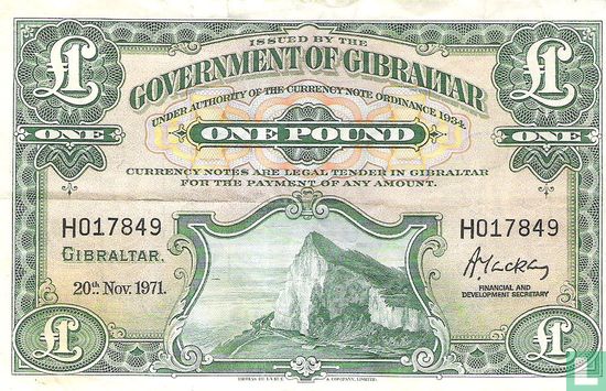 Gibraltar 1 Pound - Image 1