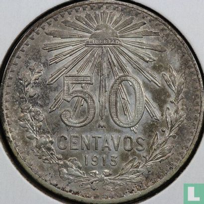 Mexico 50 centavos 1913 - Image 1