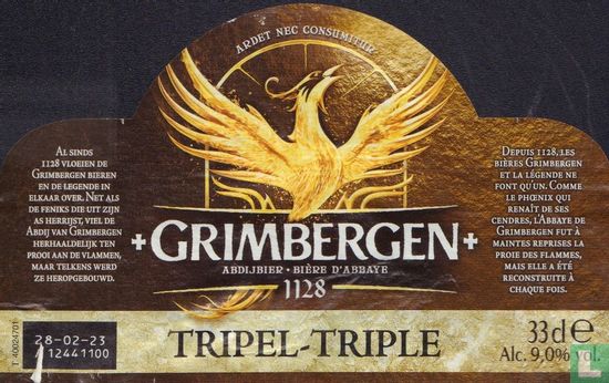 Grimbergen Tripel  - Image 1