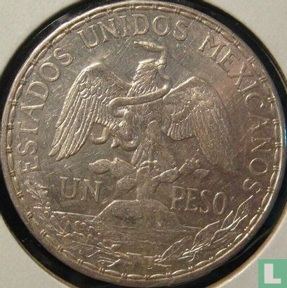 Mexico 1 peso 1911 (type 1) "100th anniversary of the Cry for Independence" - Afbeelding 2