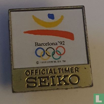 Barcelona '92 Official Timer Seiko - Afbeelding 1