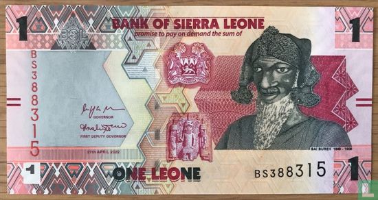 Sierra Leone 1 Leone  - Afbeelding 1