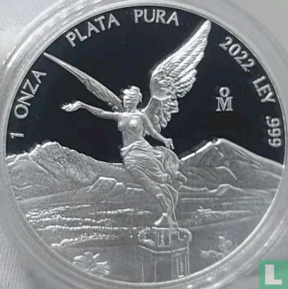 Mexico 1 onza plata 2022 (PROOF) - Image 1