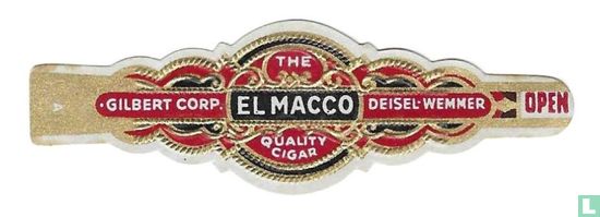 The El Macco Quality Cigar - Deisel Wemmer - Gilbert Corp. - Image 1