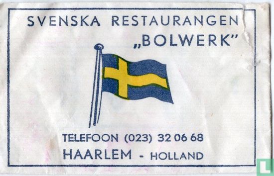 Svenska Restaurangen "Bolwerk"  - Image 1