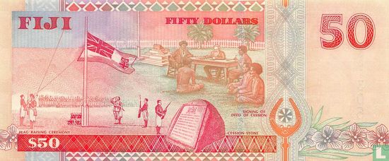 Fiji 50 Dollars  - Afbeelding 2