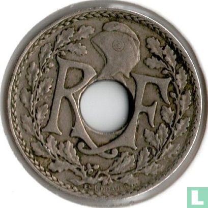 France 10 centimes 1922 (corne d'abondance) - Image 2