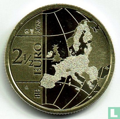 Belgique 2½ euro 2022 "20 years of euro cash" - Image 1