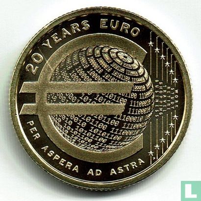België 2½ euro 2022 "20 years of euro cash" - Afbeelding 2