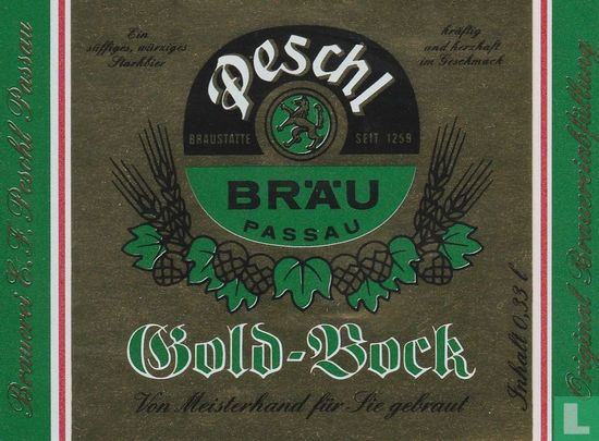 Peschl Bräu Gold-Bock