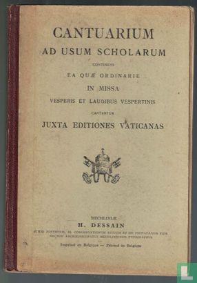 Cantuarium ad usum scholarum - Image 1