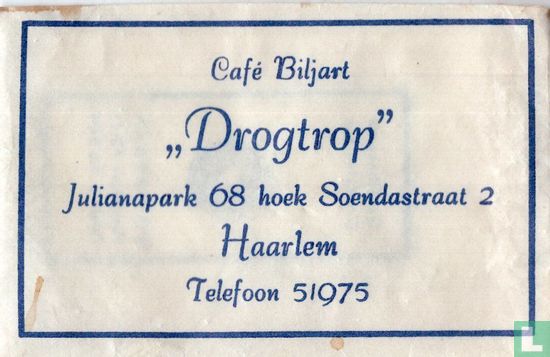 Café Biljart "Droptrop" - Afbeelding 1
