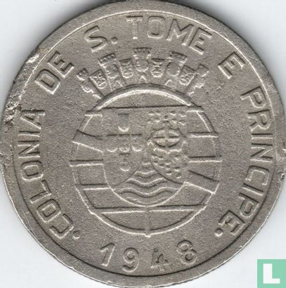 Sao Tome and Principe 1 escudo 1948 - Image 1