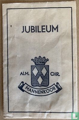 Jubileum Alm. Chr. Mannenkoor - Afbeelding 1