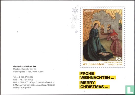 Austrian post thank you card - Image 2