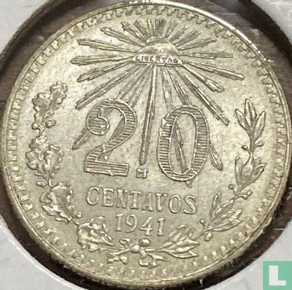 Mexico 20 centavos 1941 - Afbeelding 1