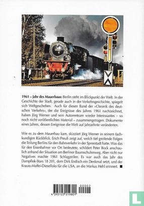Chronik Des Deutschen Verkehrs 1961 - Afbeelding 2