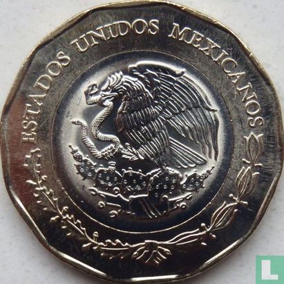 Mexico 20 pesos 2022 "100th anniversary Arrival of the Mennonites in Mexico" - Afbeelding 2