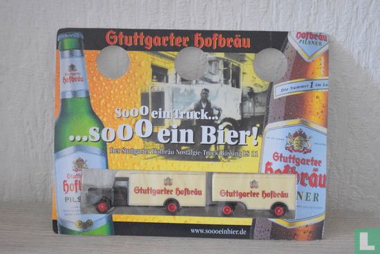 Camion de bière Allemande " Gtuttgarter Hofbräu "