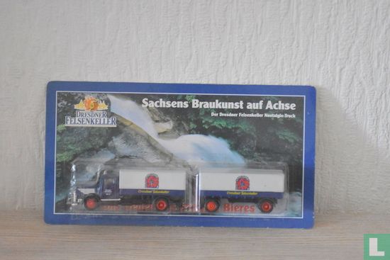 Camion de bière allemande " Dresdner Felsenkeller "