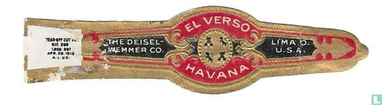 El Verso Havana - Lima, O. U.S.A. - The Deisel Wemmer Co. - Image 1