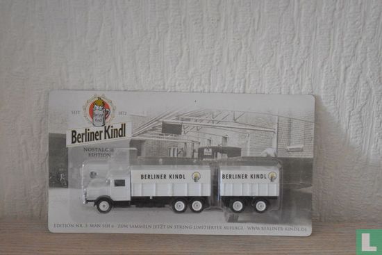 Camion de bière Allemande " Berliner kindl "