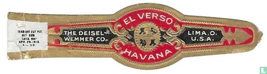 El Verso Havana - Lima, O. U.S.A. - The Deisel Wemmer Co. - Afbeelding 1