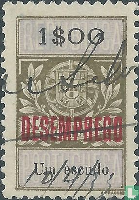 fiscaal Portugal 1$00 esc