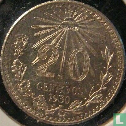 Mexico 20 centavos 1930 - Afbeelding 1