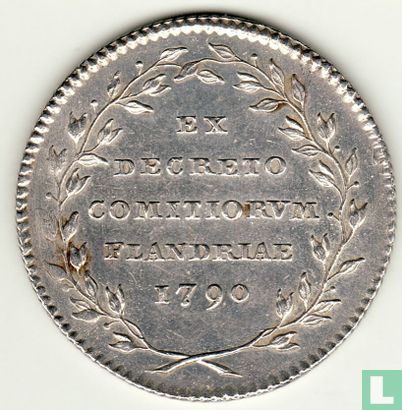 Belgische opstand 1790 (zilver) - Afbeelding 2