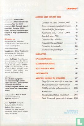 Snoecks Almanak 2003 - Afbeelding 3