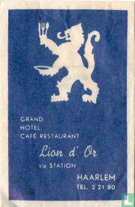 Grand Hotel Café Restaurant Lion d' Or - Bild 1