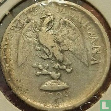 Mexico 20 centavos 1899 (Go R) - Afbeelding 1