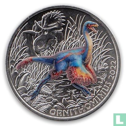 Autriche 3 euro 2022 "Ornithomimus Velox" - Image 1