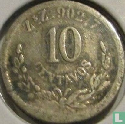 Mexico 10 centavos 1894 (Zs Z) - Afbeelding 2