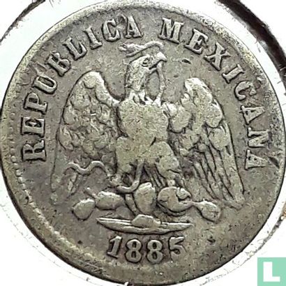 Mexique 10 centavos 1885 (Mo M) - Image 1