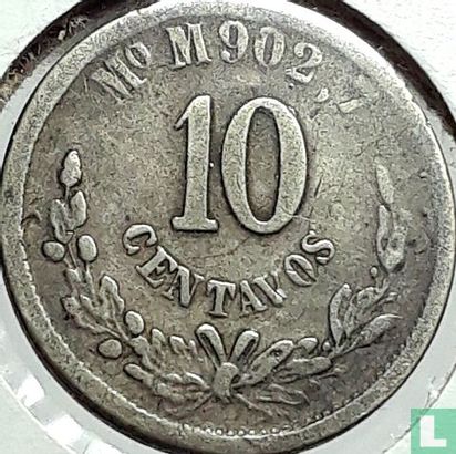 Mexiko 10 Centavo 1885 (Mo M) - Bild 2