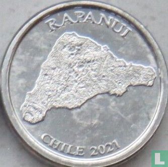 Chile 1 peso 2021 (type 4) - Image 1