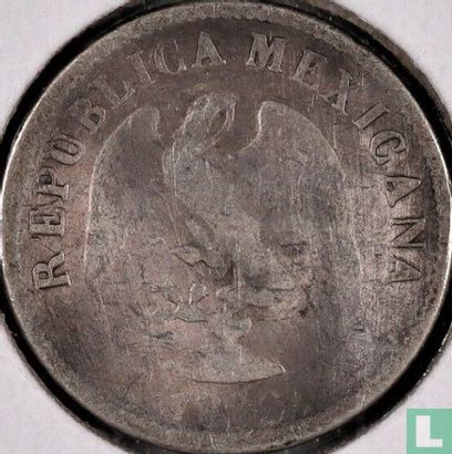 Mexico 10 centavos 1899 (Cn Q) - Afbeelding 1