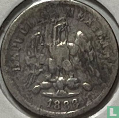 Mexiko 10 Centavo 1888 (Pi R) - Bild 1
