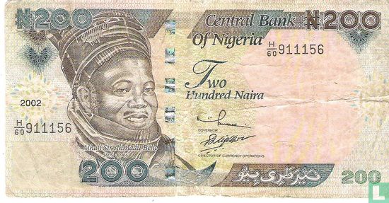 Nigéria 200 Naira