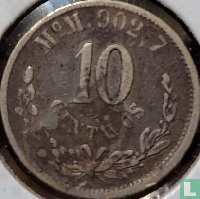 Mexico 10 centavos 1892 (Mo M) - Afbeelding 2