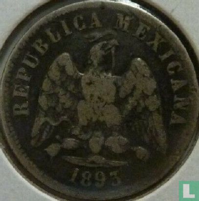 Mexico 10 centavos 1893 (Ca M) - Afbeelding 1