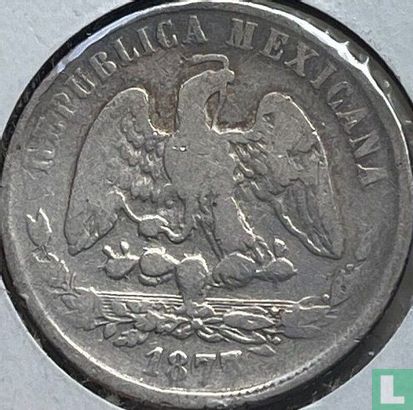 Mexico 50 centavos 1877 (Cn G) - Afbeelding 1