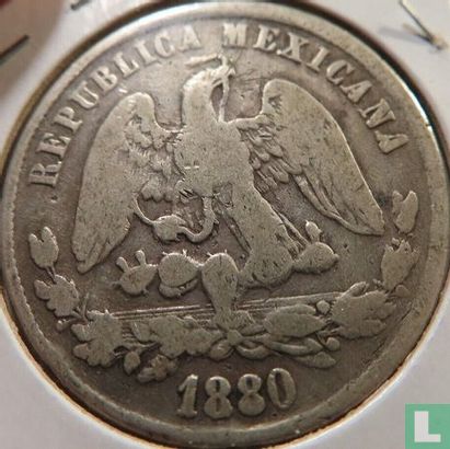 Mexico 50 centavos 1880 (Pi H) - Image 1
