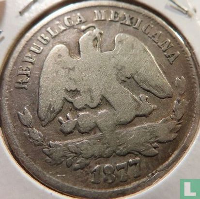 Mexique 50 centavos 1877 (Do P) - Image 1