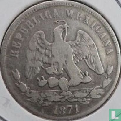 Mexico 50 centavos 1871 (Zs H) - Image 1