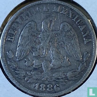 Mexique 50 centavos 1886 (Pi R) - Image 1