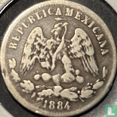 Mexico 25 centavos 1884 (Zs S) - Afbeelding 1